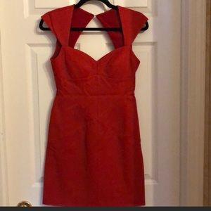 Zac Posen cocktail red dress